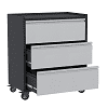 SUPEER Metal Rolling Garage Cabinet, 71'' Tall Industrial Storage Cabinet with Wheels and 4 Adjustable Shelves, Utility Filing Cabinet for Garage, Tool House, Assemble Required