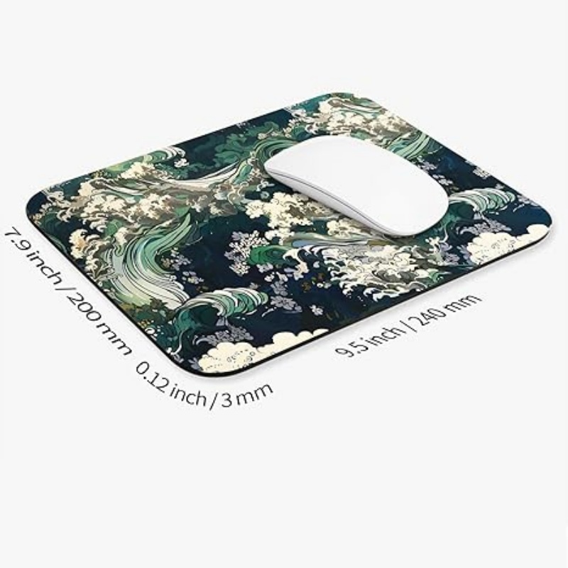 PADARTISAN Square Mouse Pad, Personalized Premium-Textured Custom Mouse Mat Design