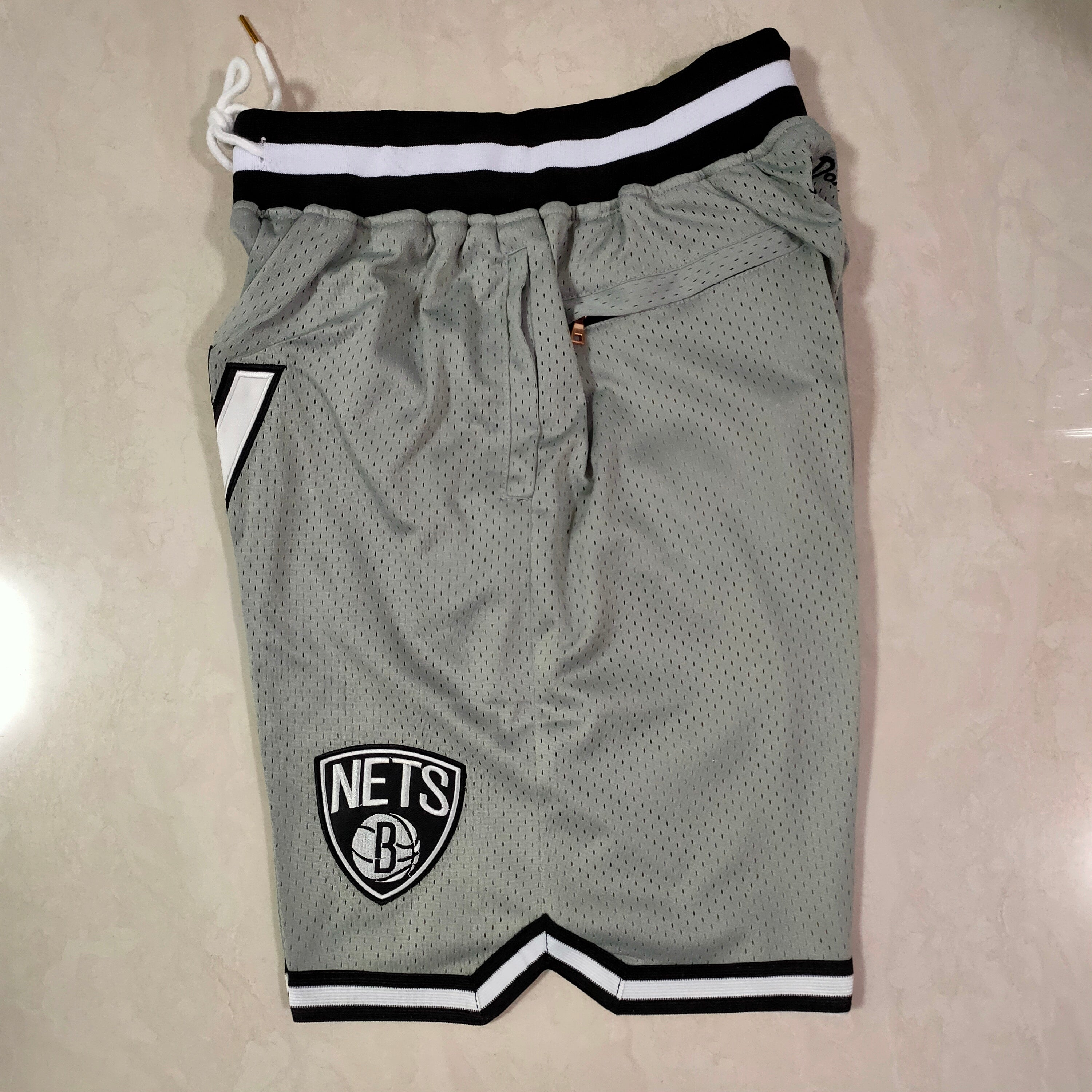 Brooklyn Nets Gray Pocket Pants