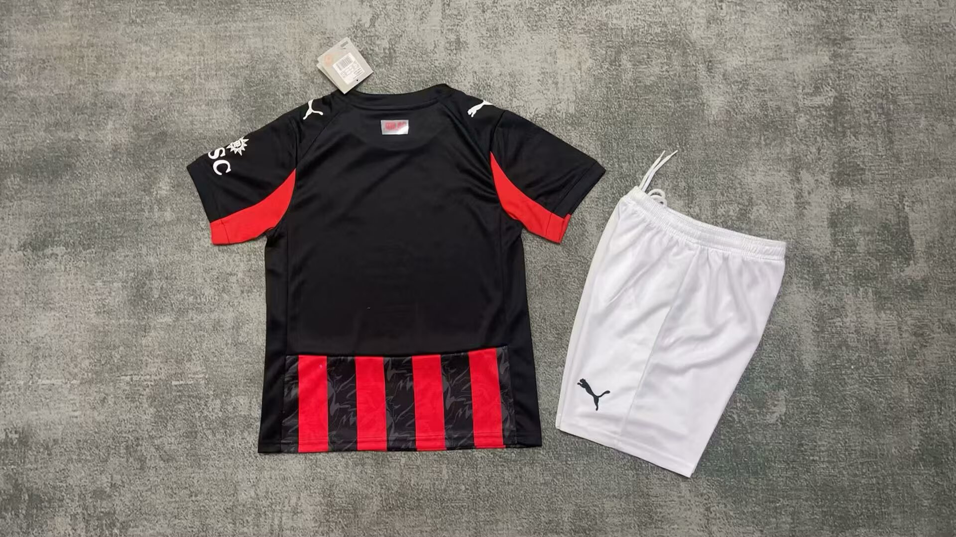 2025/2026 Kids Size AC Milan Home Football Shirt 1:1 Thai Quality