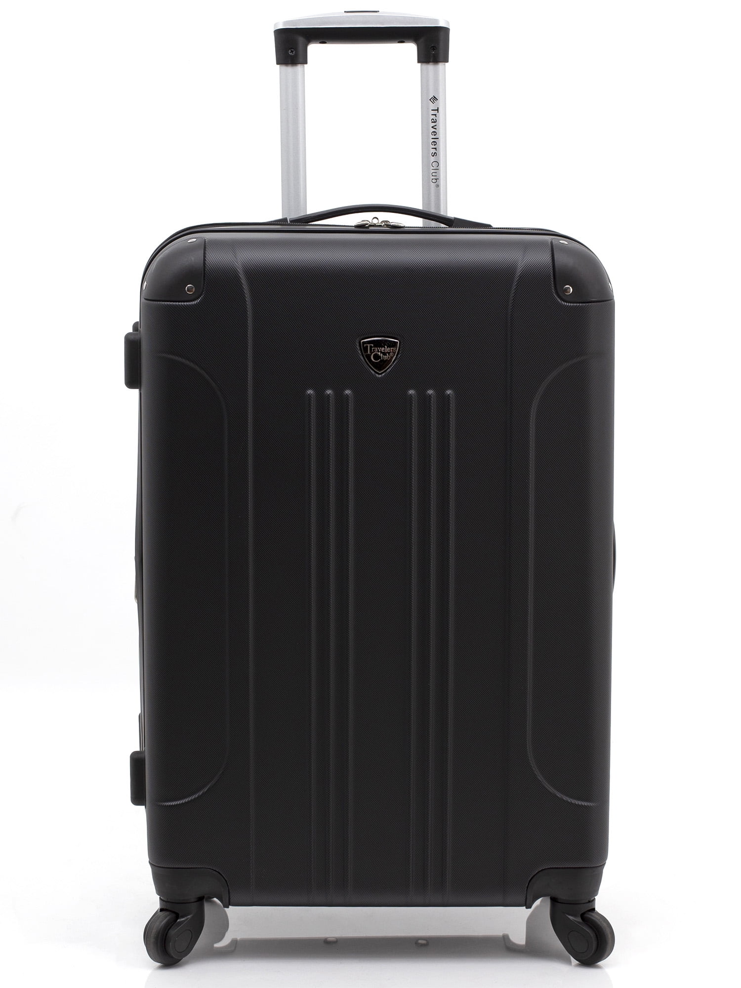 Travelers Club Chicago 3-Piece ABS Expandable ABS Travel Set - Silver