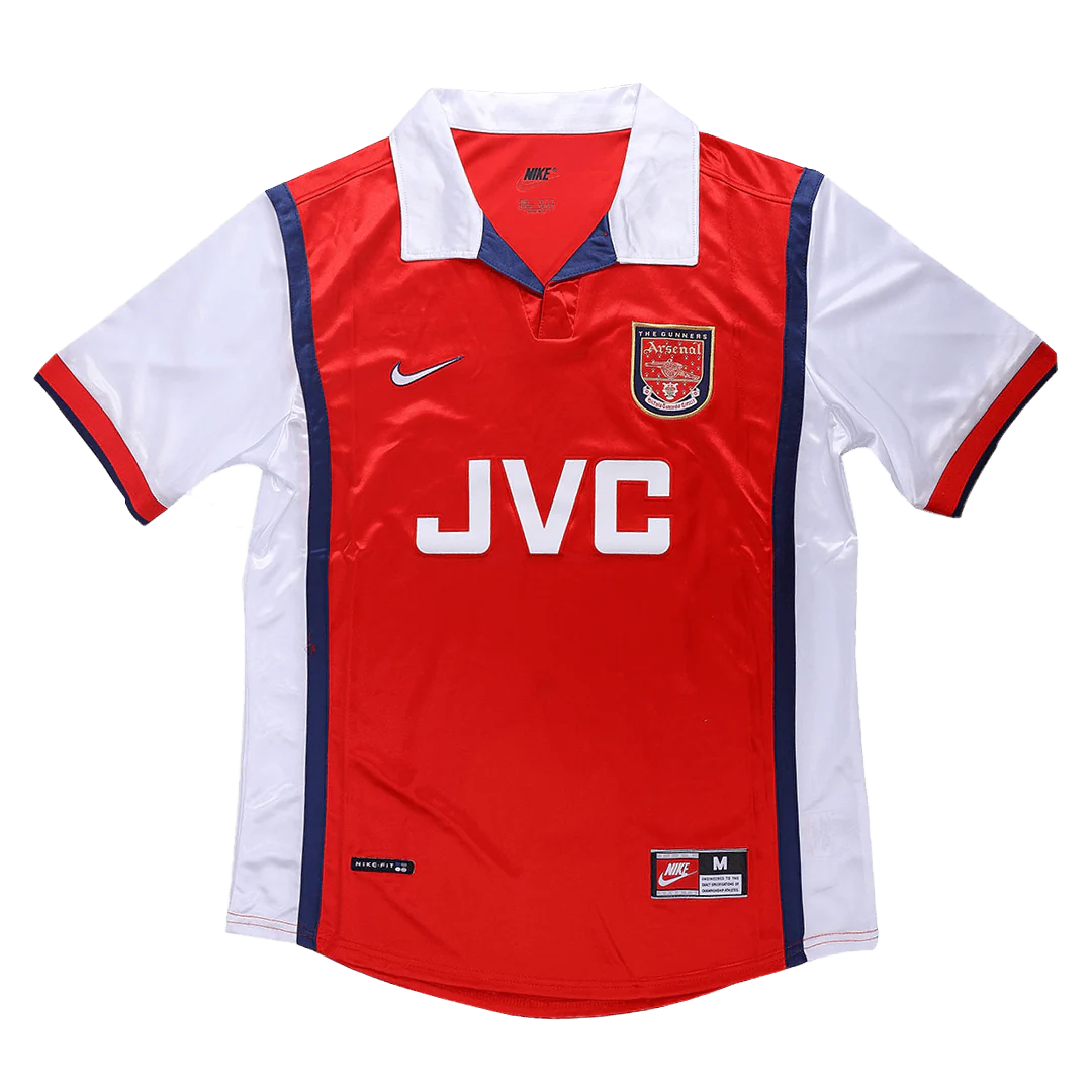 Arsenal 1998/99 Home Retro Football Jersey