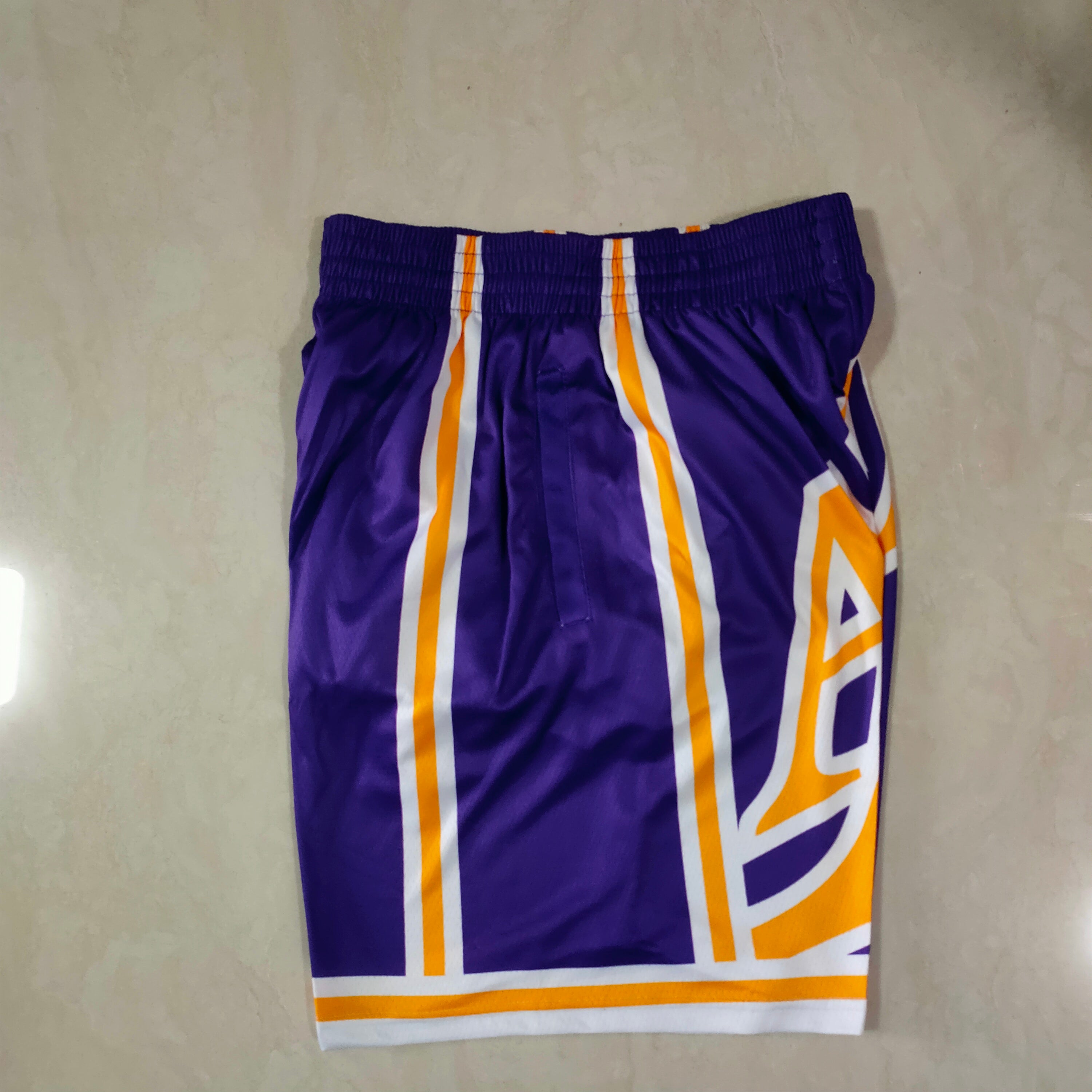 Los Angeles Lakers purple mitchell&ness pocket pants