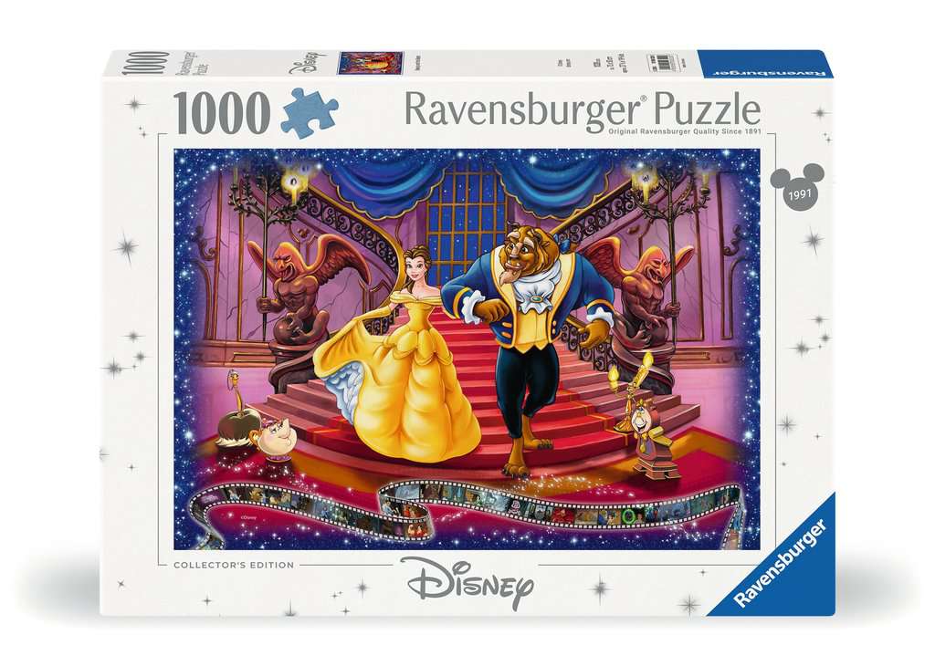 Disney Collector's Edition Beauty & The Beast – 1000 Piece Jigsaw Puzzle (Ravensburger)