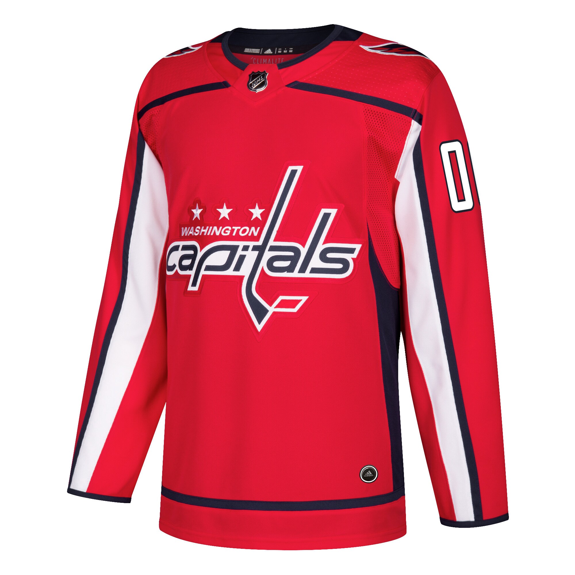 Washington Capitals   Custom Jersey – Red