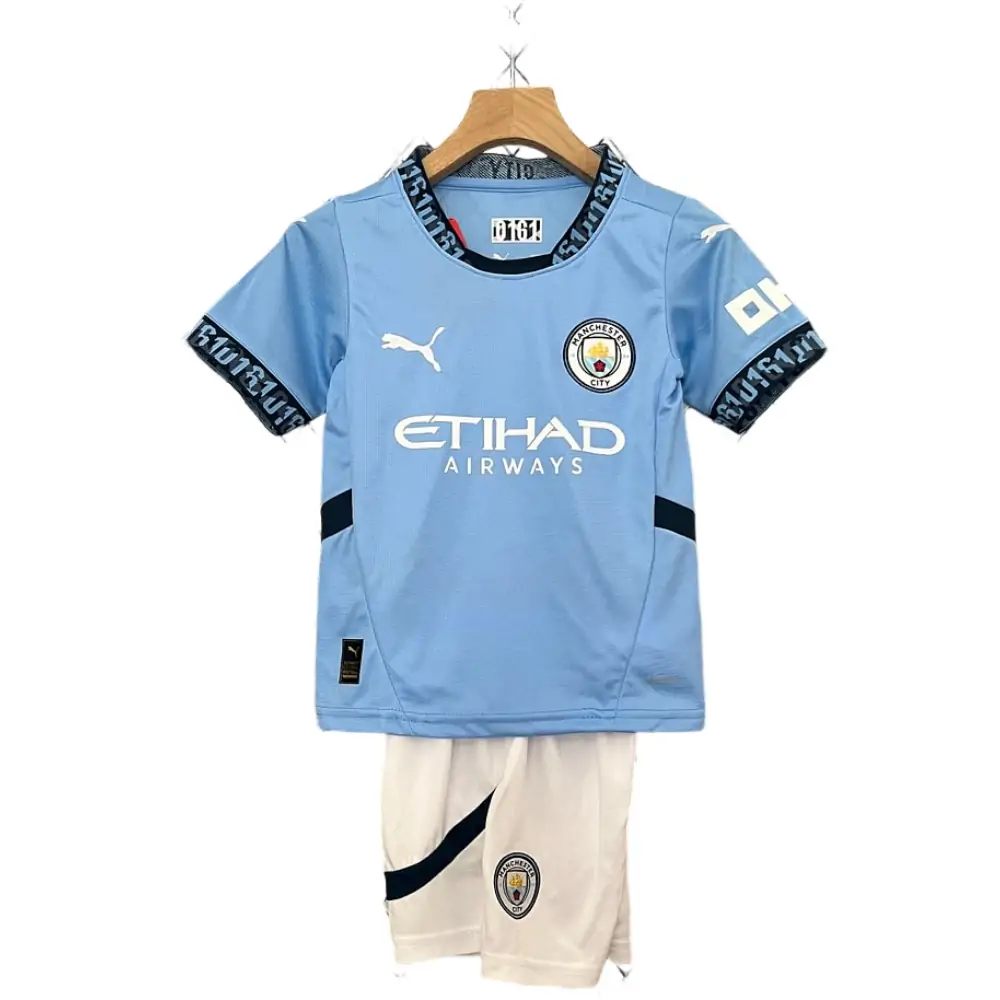 2024/25 Manchester City Home Shirt - Kids Kit