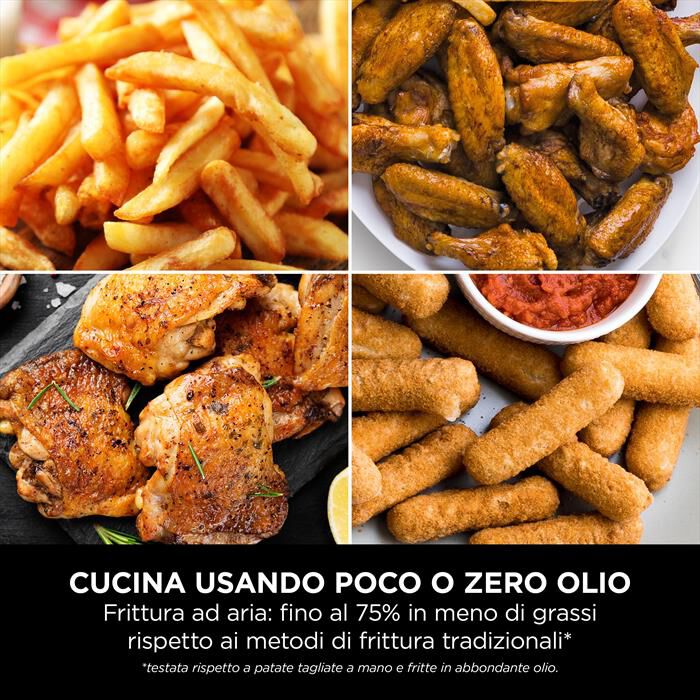 NINJA - FRIGGITRICE ARIA DOUBLESTACK 9,5 L SL400EUWH-Bianco