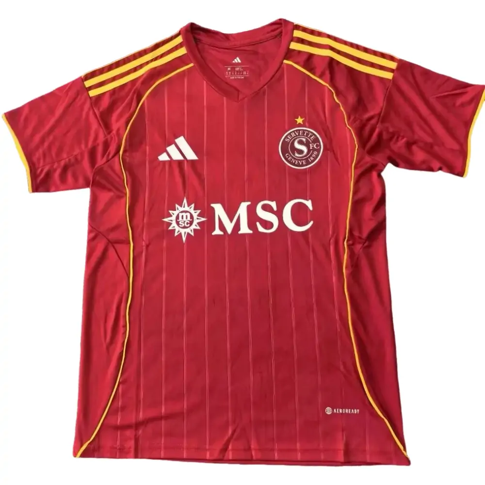 25-26 Servette FC Home Jersey - Fan Edition
