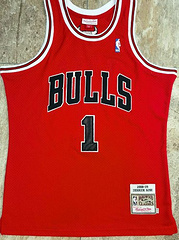 Derrick Rose Chicago Bulls Red 1 MN