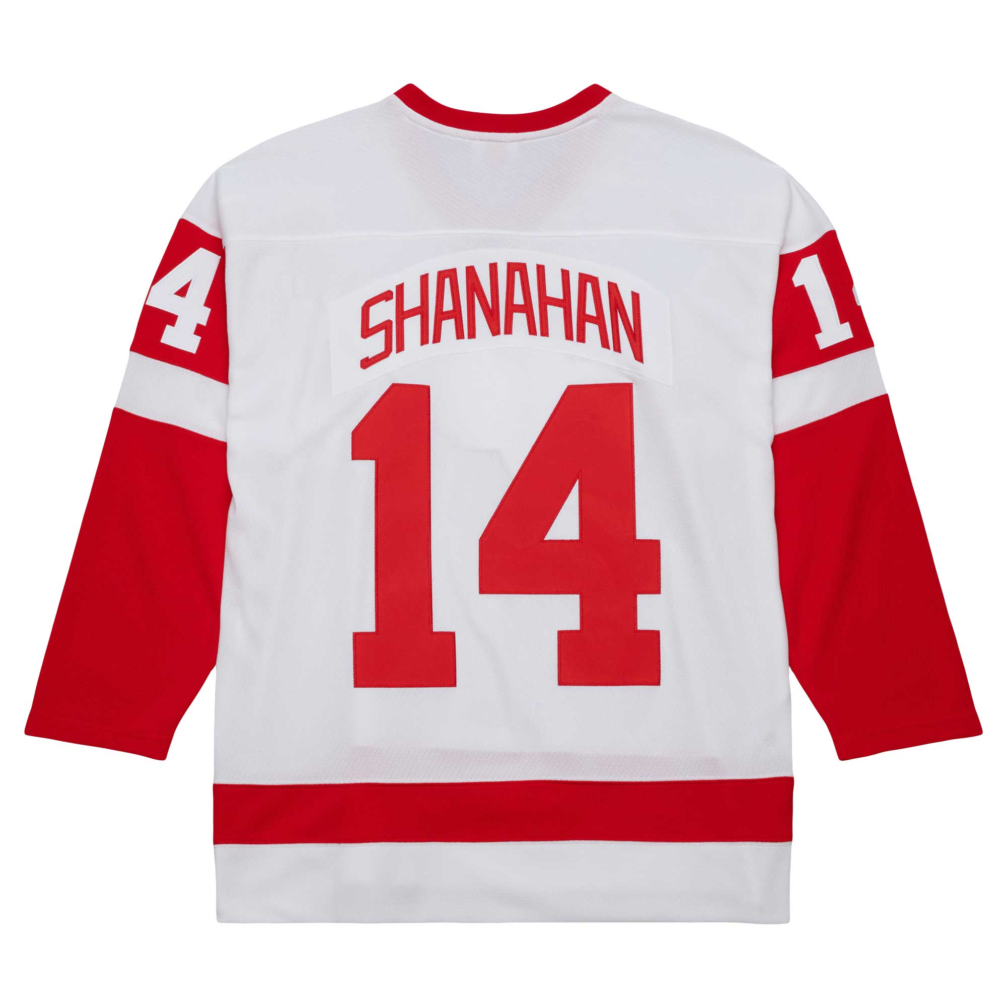 Brendan Shanahan Detroit Red Wings Mitchell & Ness  2001/02 Alternate Captain Blue Line   Jersey – White