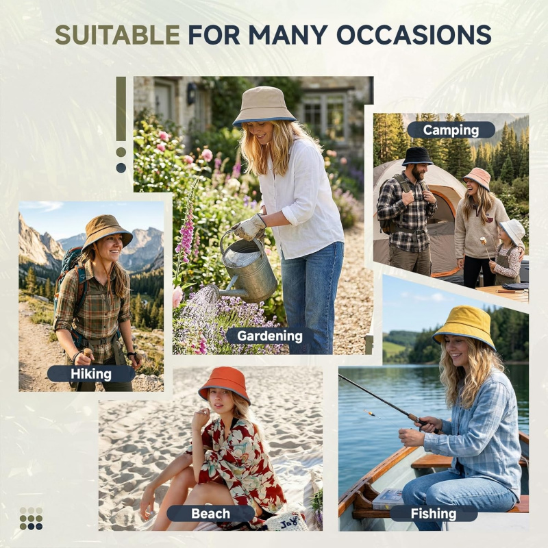 Summer Bucket Sun Hats