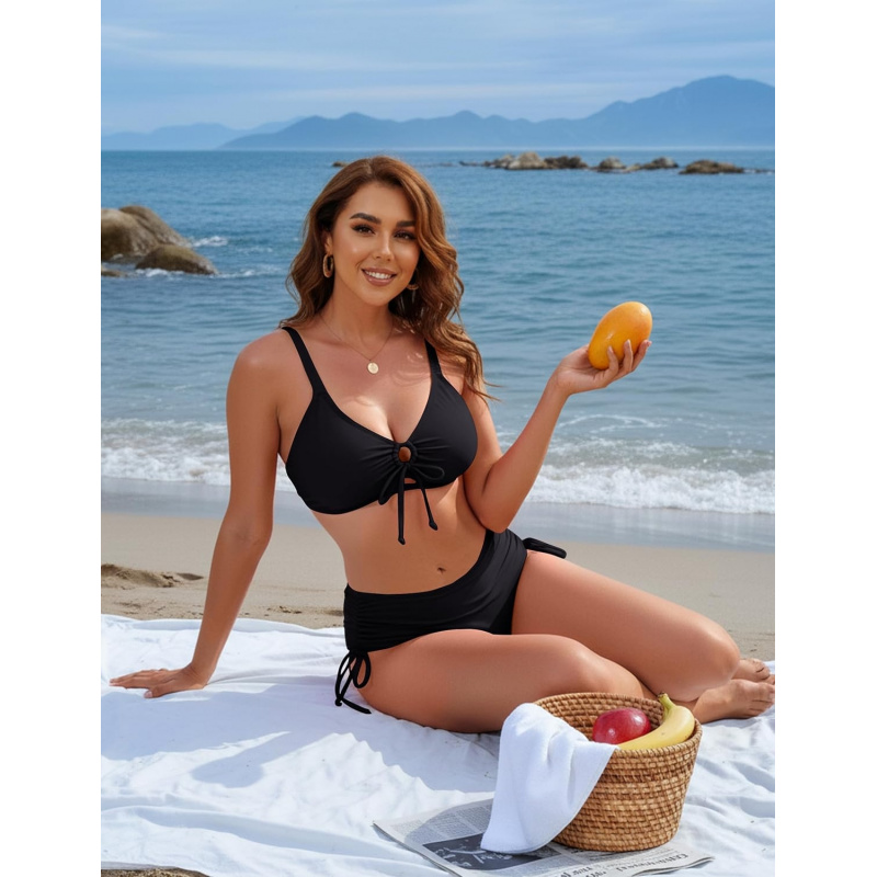 Women's 2 Piece Swimsuit Curvy Two Piece Bikini