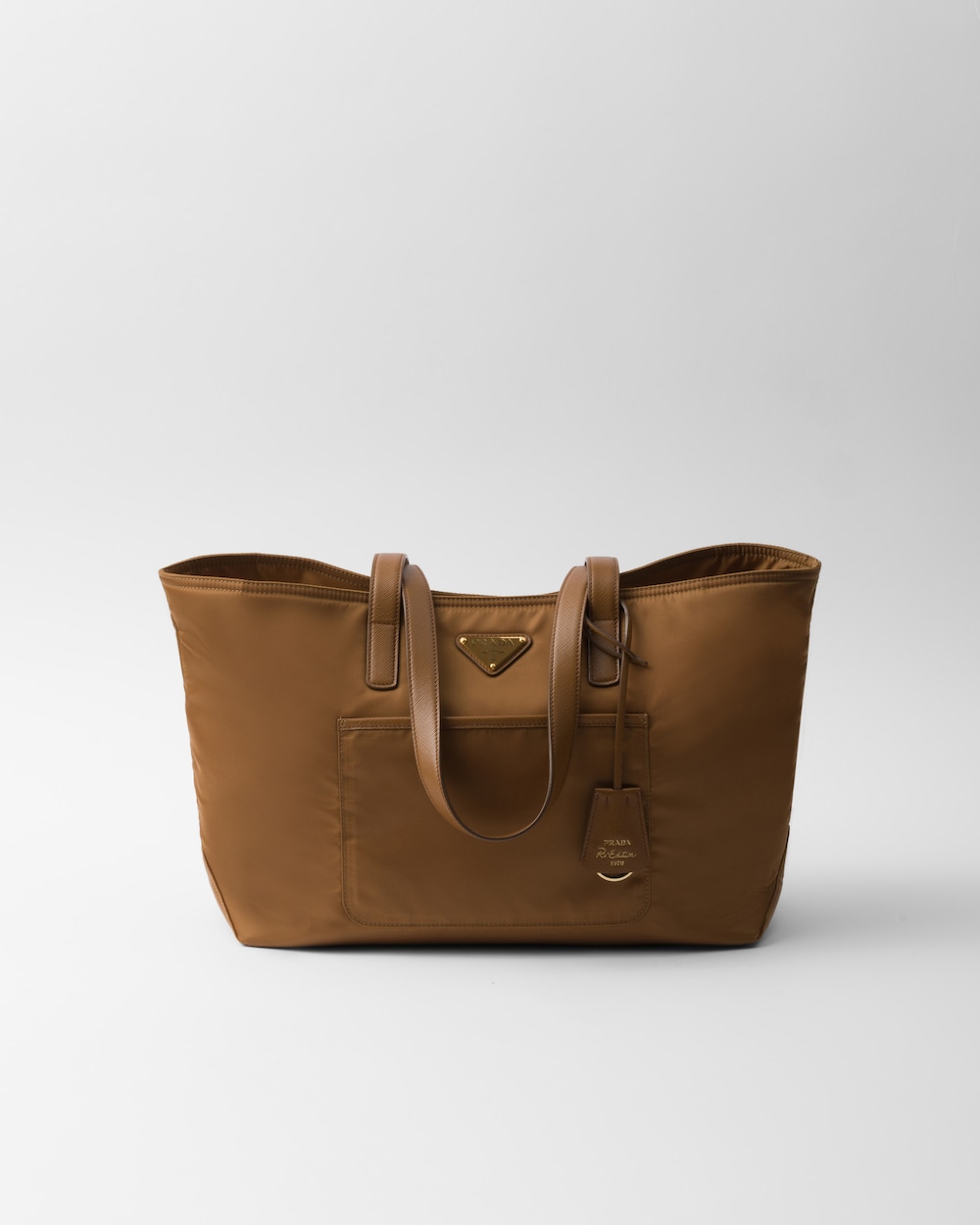 Re-Edition 1978 Medium Re-Nylon and Saffiano Leather Tote Bag