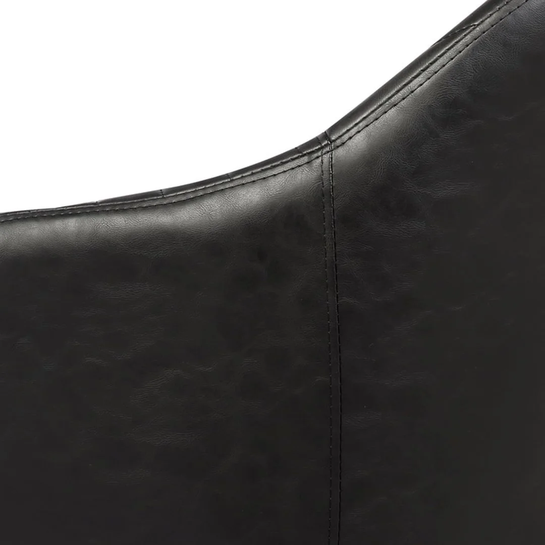 Porthos Home Madison Office Desk Chair, Tufted PU Leather Upholstery