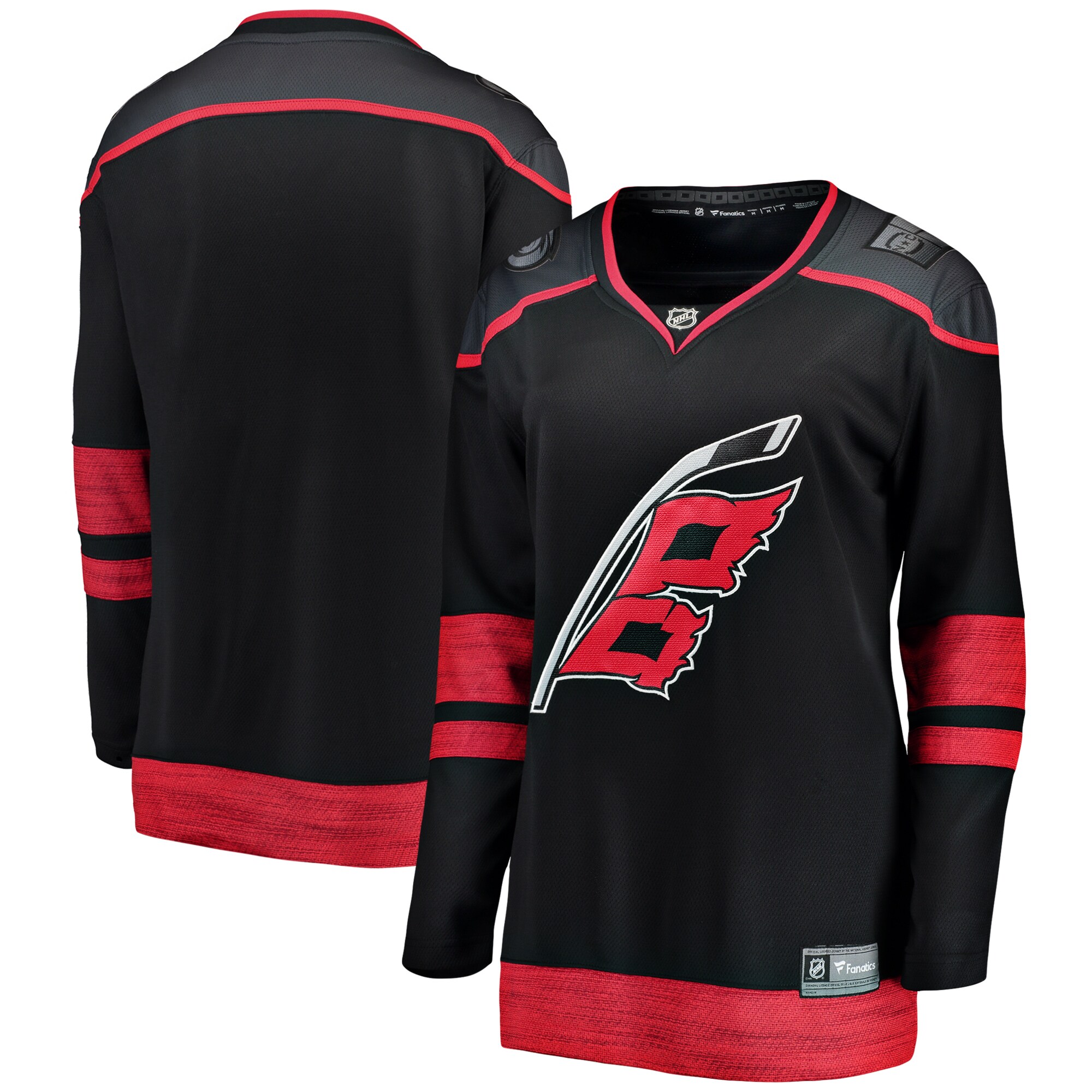 Carolina Hurricanes Fanatics Women’s Home Breakaway Jersey – Black