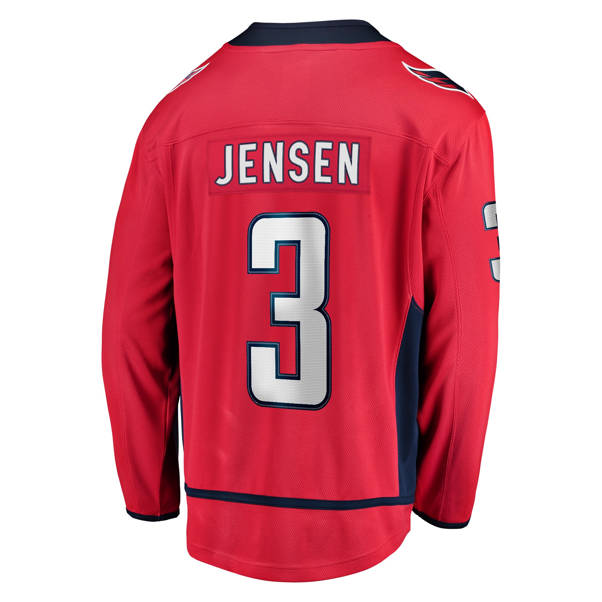 Nick Jensen Washington Capitals Fanatics Replica   Jersey – Red