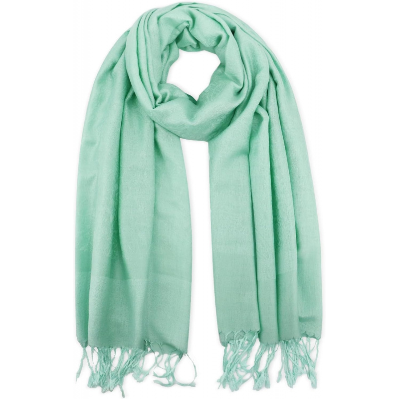 Silky Paisley Pashmina Shawl Scarf-Women's Soft