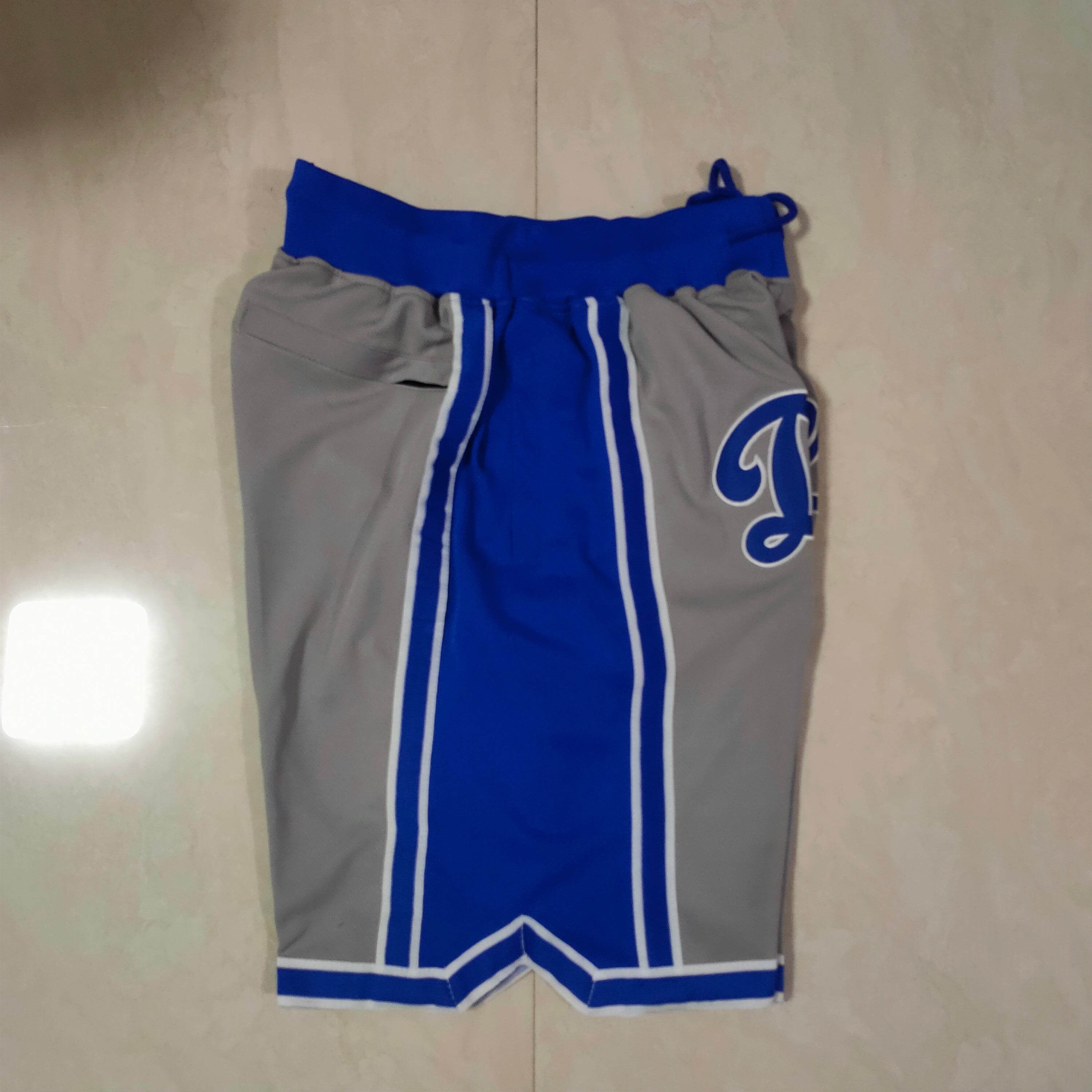 Los Angeles Dodgers Gray Pocket Shorts
