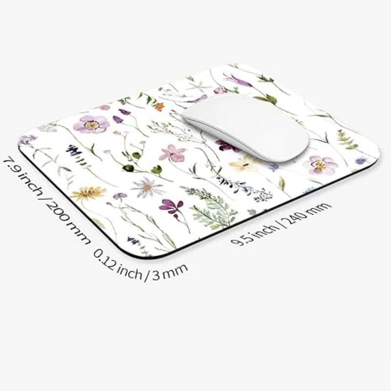 PADARTISAN Square Mouse Pad, Personalized Premium-Textured Custom Mouse Mat Design
