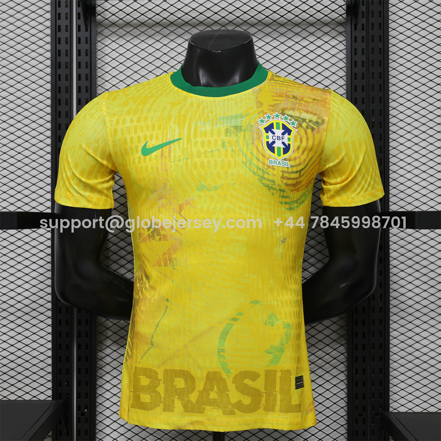Brazil 2026 Yellow Waves Special Jersey - Player Version