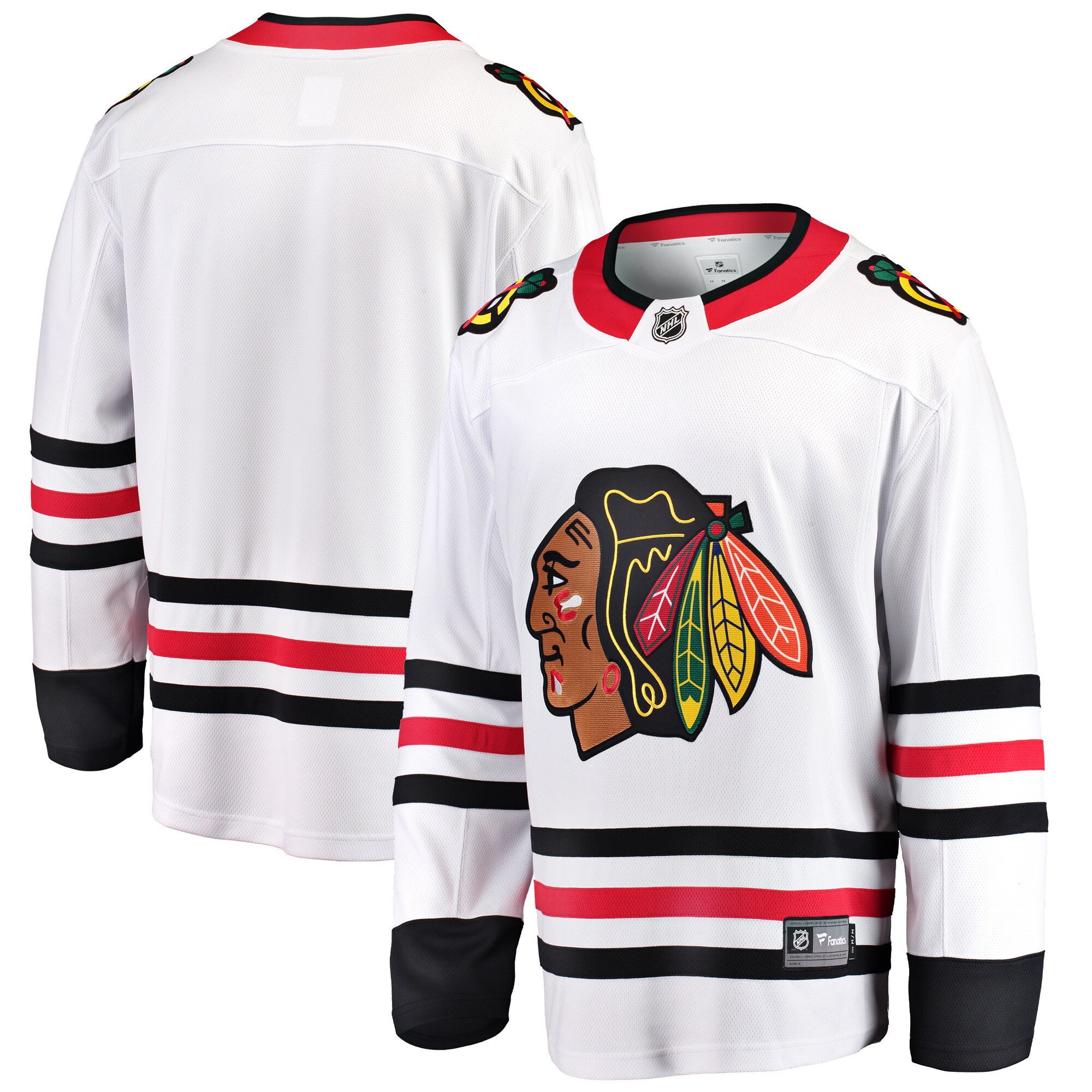 Chicago Blackhawks Fanatics Breakaway Away Jersey – White