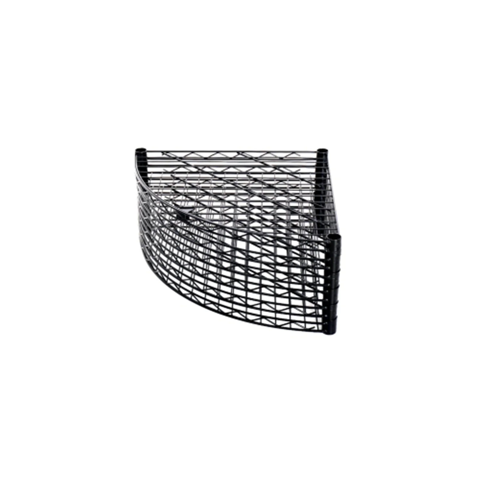 6 Tier Corner Storage Shelves, Wire Shelving Unit, Adjustable Metal Heavy Duty Free Standing Corner Storage Display Chrome Rack for Laundry Bathroom Kitchen Pantry Closet, Chrome