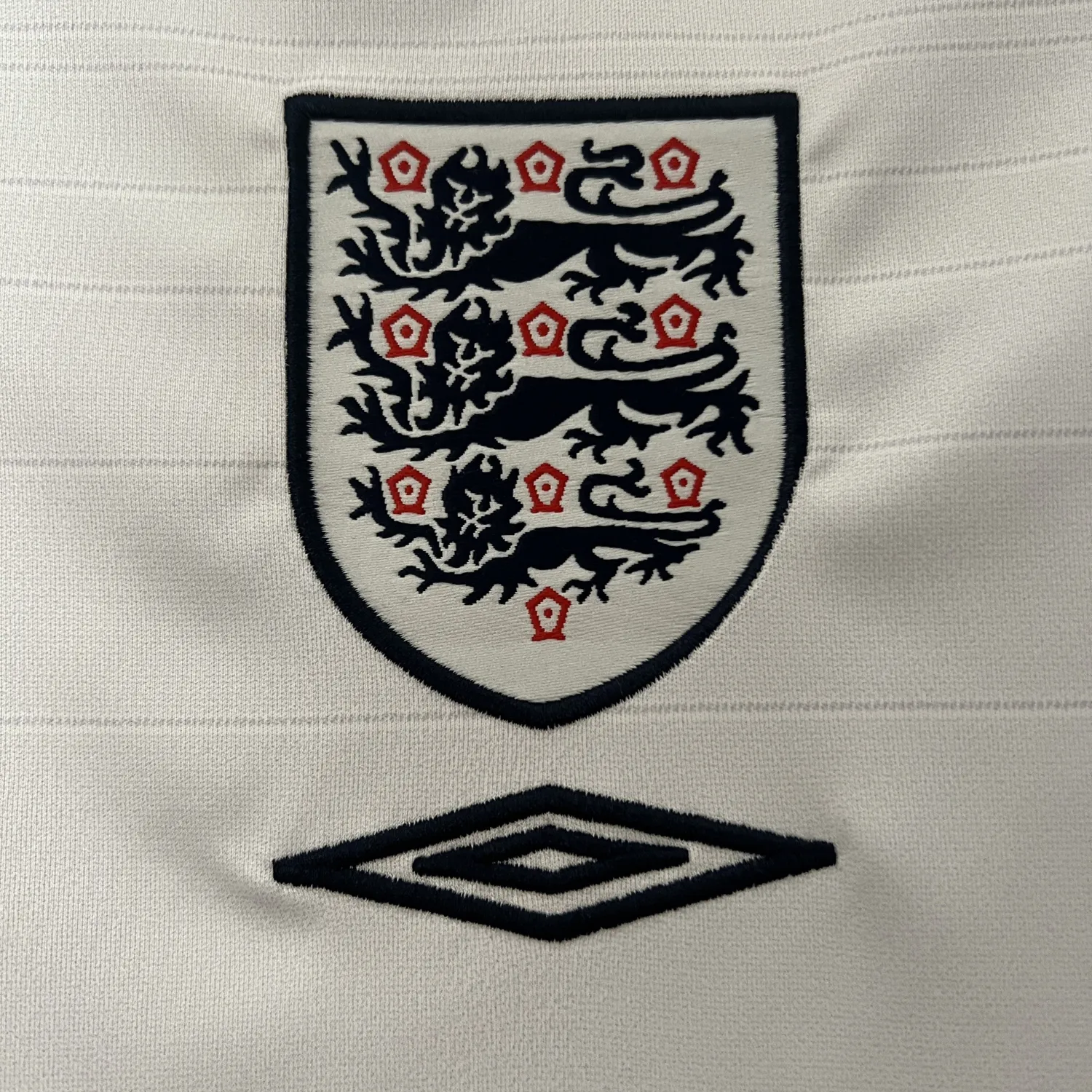 2004 England home retro jersey - Fans