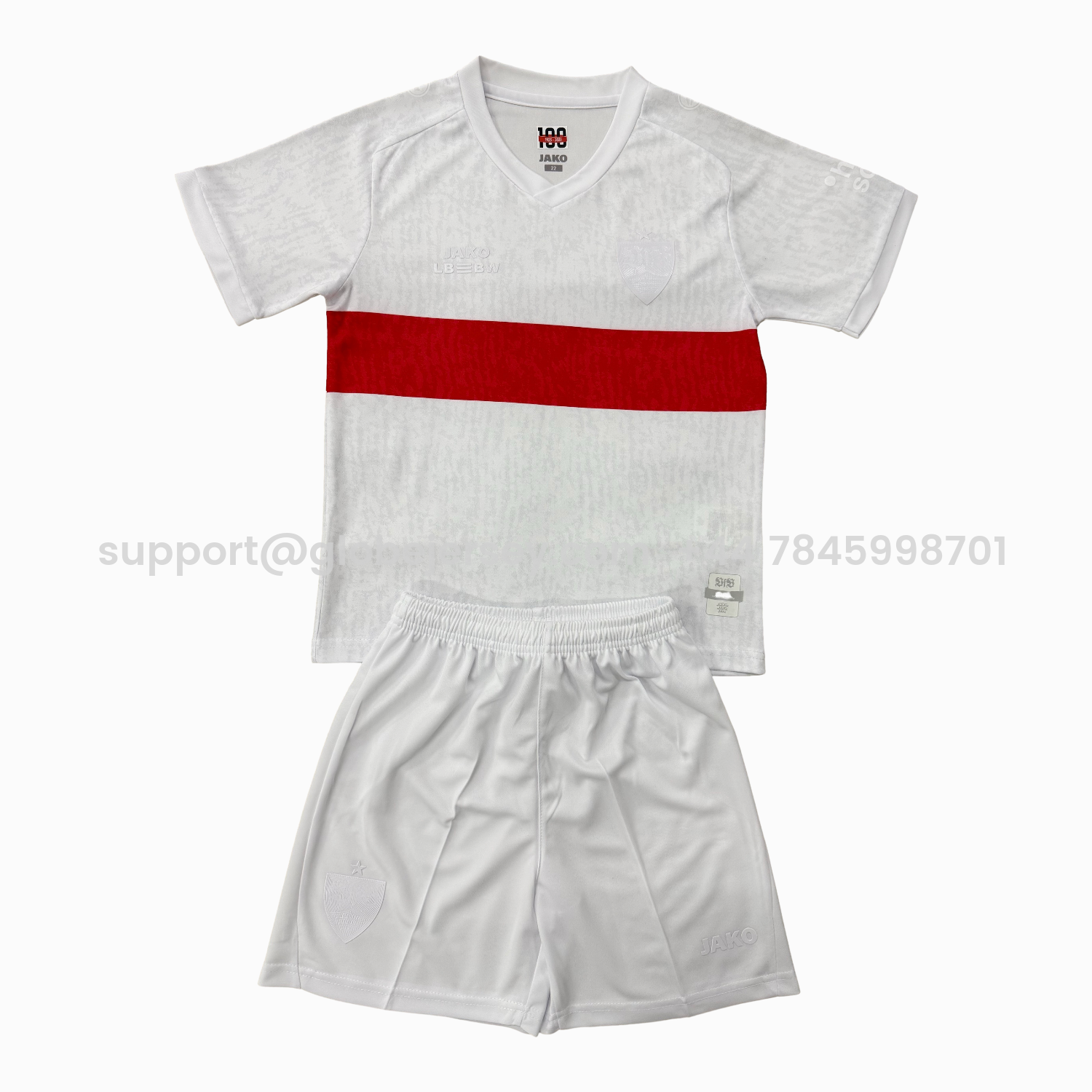 Stuttgart 25-26 100th Anniversary Men's Adult Jersey Set - Fans Version