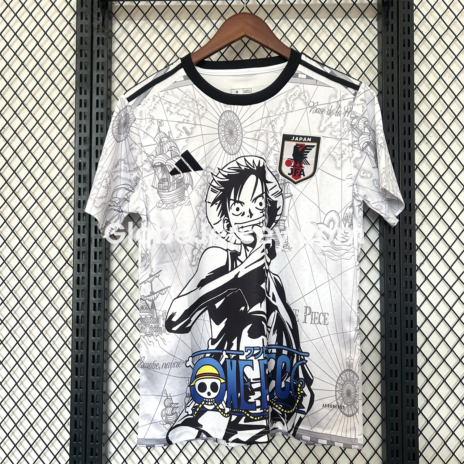 Japan 25-26 One Piece Luffy Stroke Special Edition Jersey - Fans Version