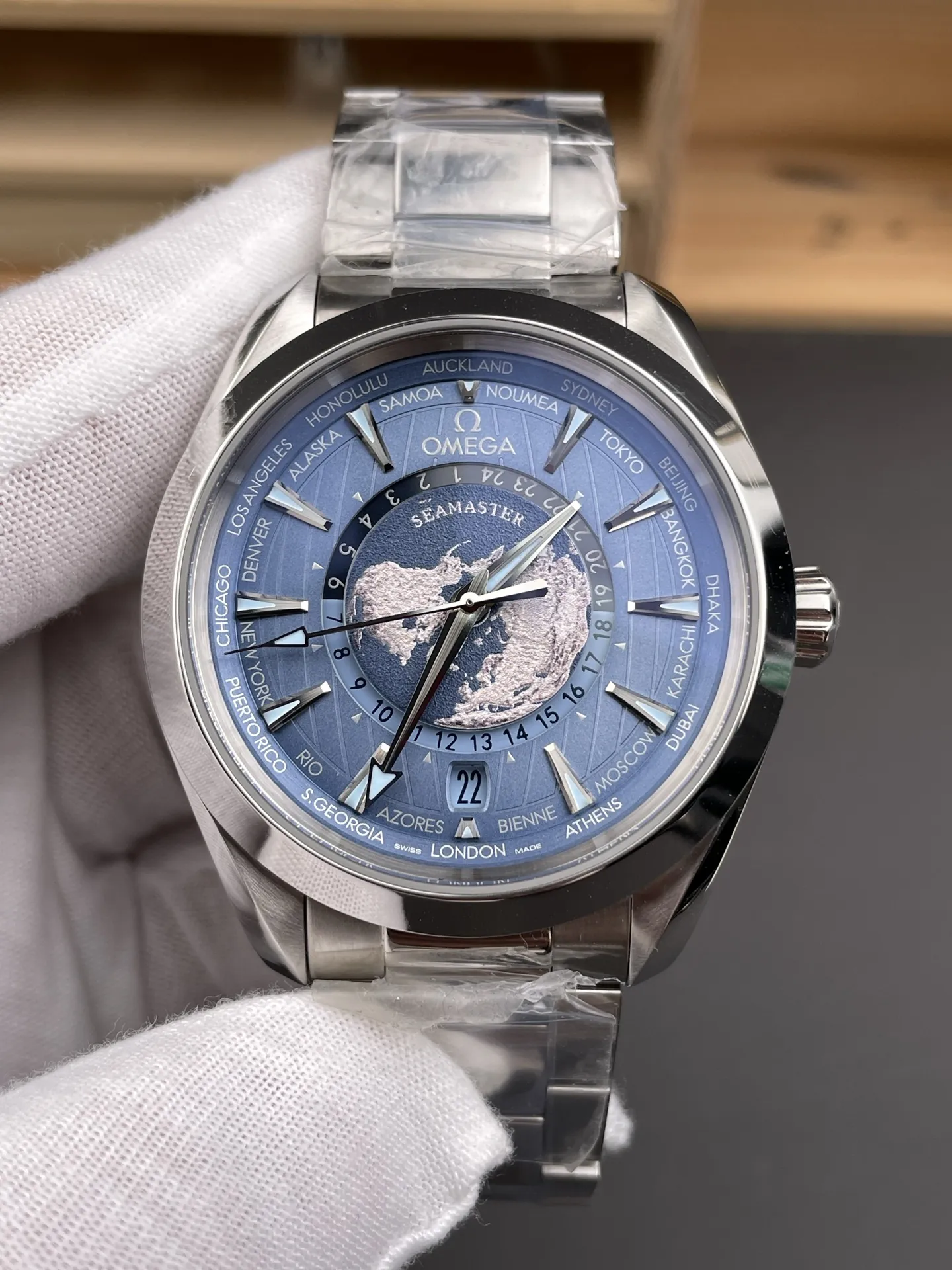 Omega Seamaster Ice Blue 43mm