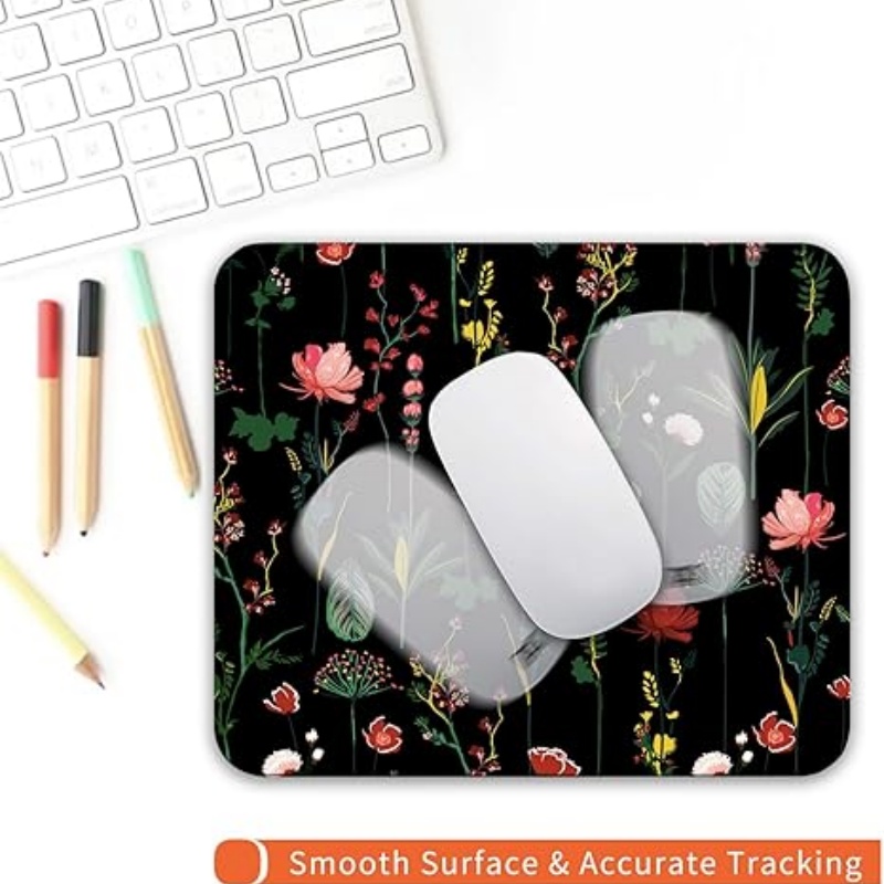 PADARTISAN Square Mouse Pad, Personalized Premium-Textured Custom Mouse Mat Design