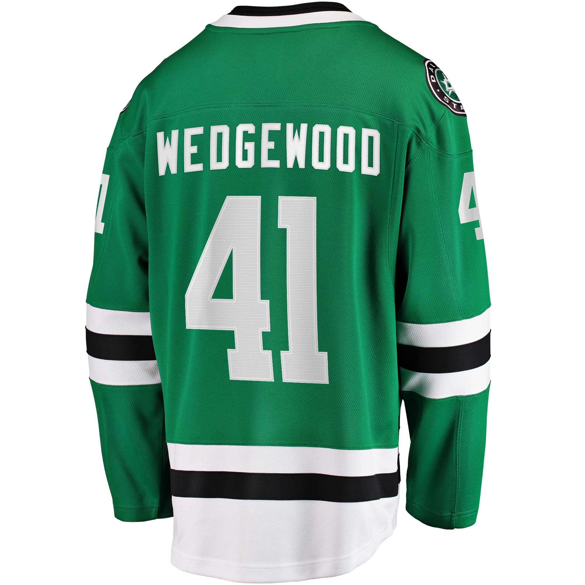 Scott Wedgewood Dallas Stars Fanatics Home Breakaway   Jersey – Kelly Green