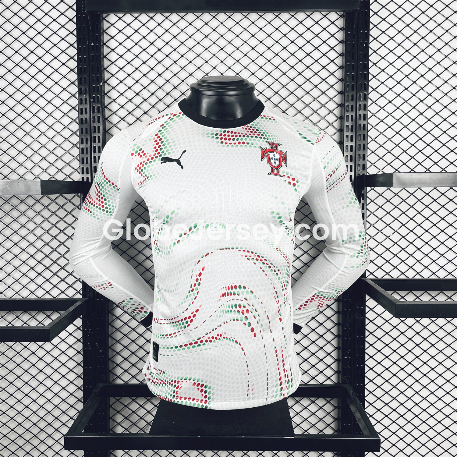 Portugal 2025-26 Away Long Sleeve Jersey - Player Version