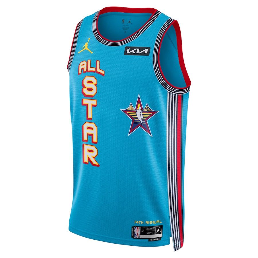 Unisex Kevin Durant Brand Light Blue 2025 NBA All-Star Game Swingman Jersey