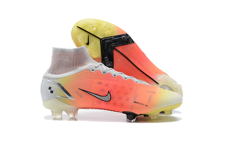 Assassin 14th generation high-top fully knitted waterproof FG football shoes