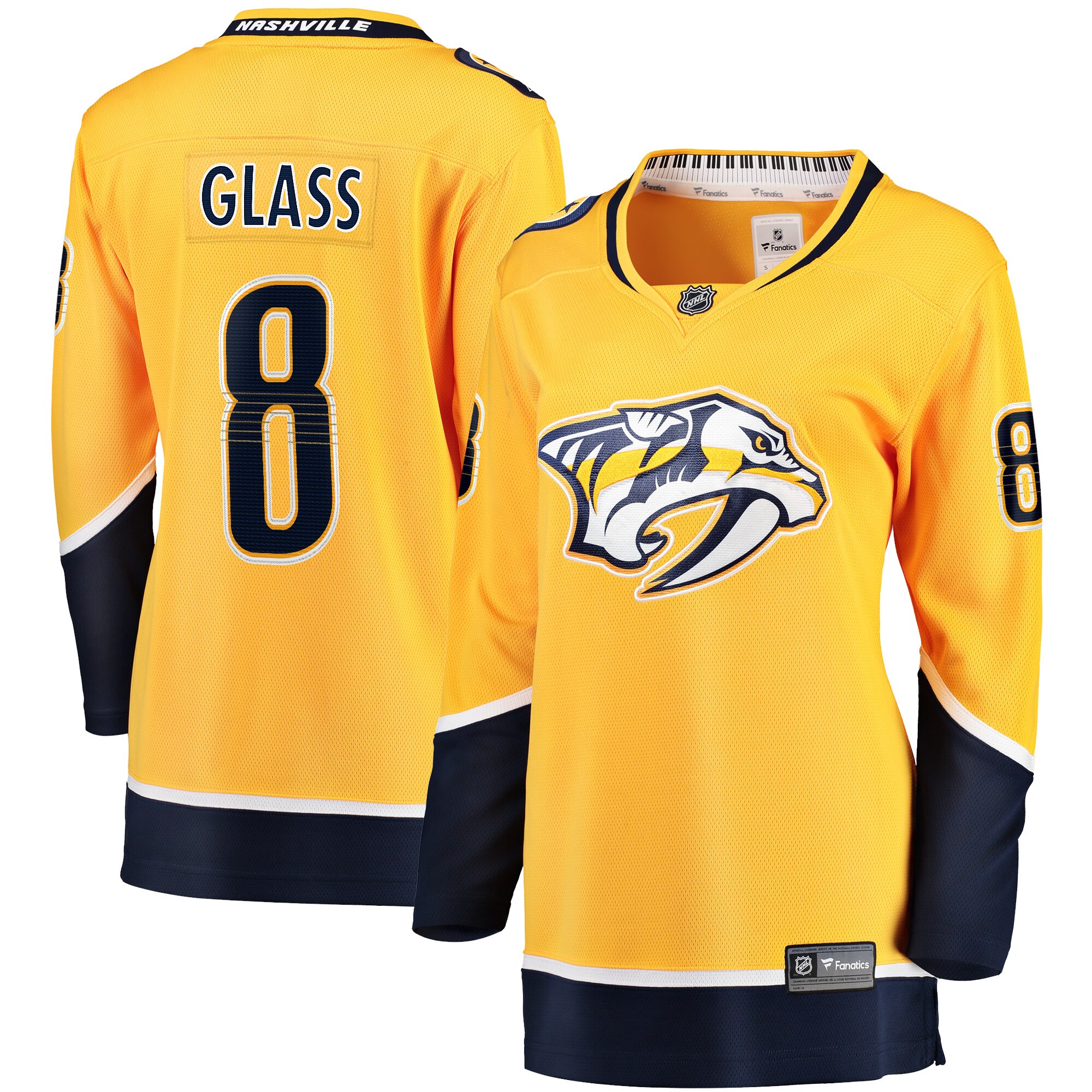 Cody Glass Nashville Predators Fanatics Women’s Home Breakaway   Jersey – Gold