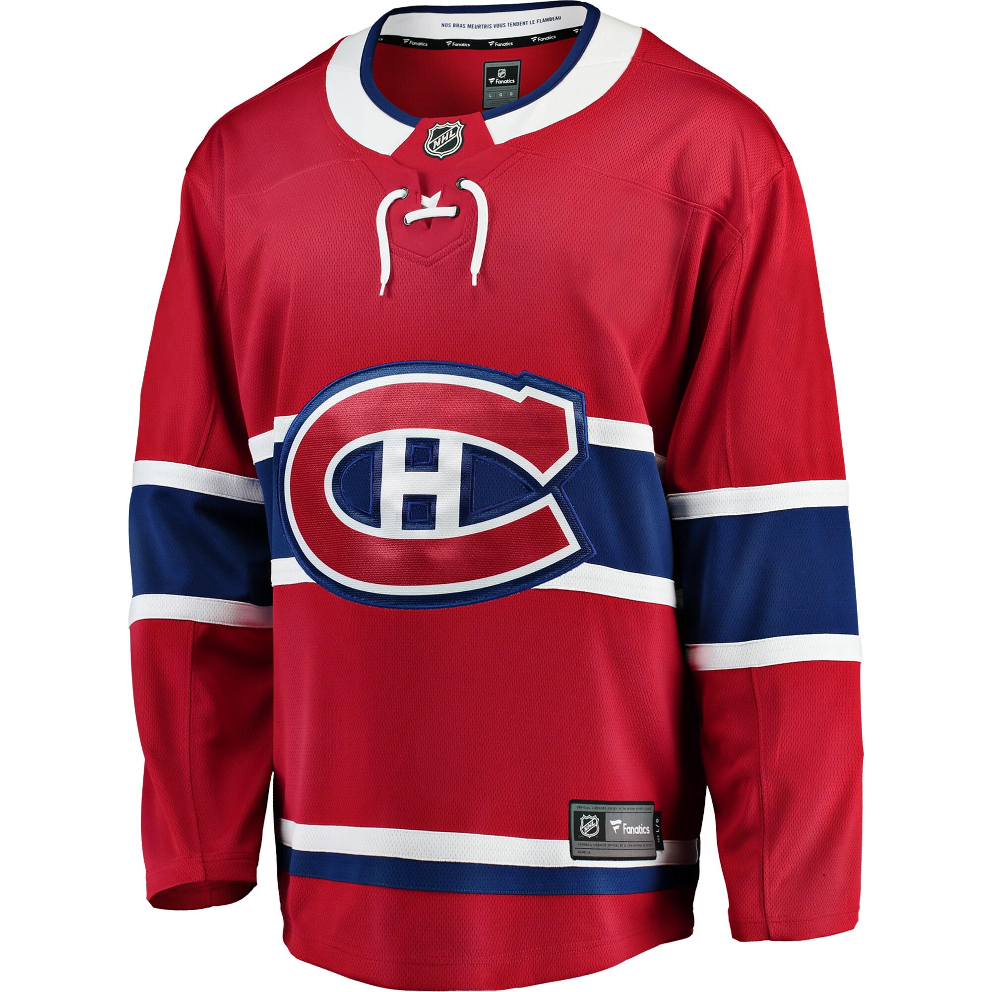 Montreal Canadiens Fanatics Breakaway Home Jersey – Red