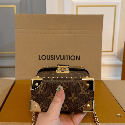 Louis Vuitton Petite Malle Camera Box Monogram & Monogram Reverse 4.9 Inches M82465