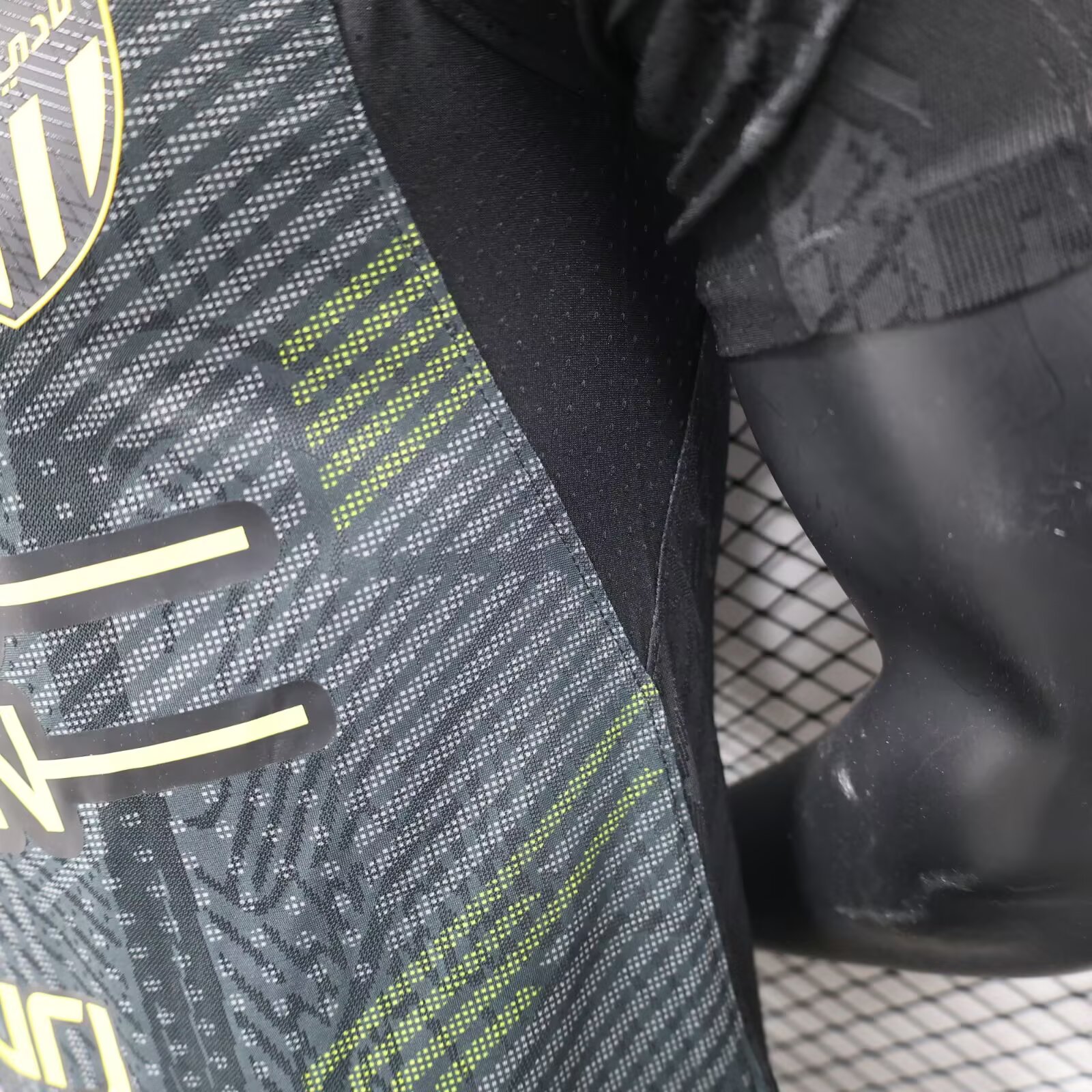 2025-26 New Season Jeddah II Away Black Jersey - Player Edition