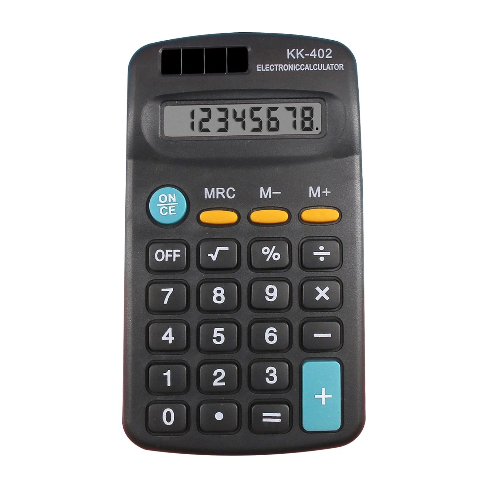 Basic Standard Calculators Mini Digital Desktop Calculator with 8-Digit LCD Display, Battery Solar Power Smart Calculator Pocket Size for Home School for Kids Home, Office, School, Class and Business