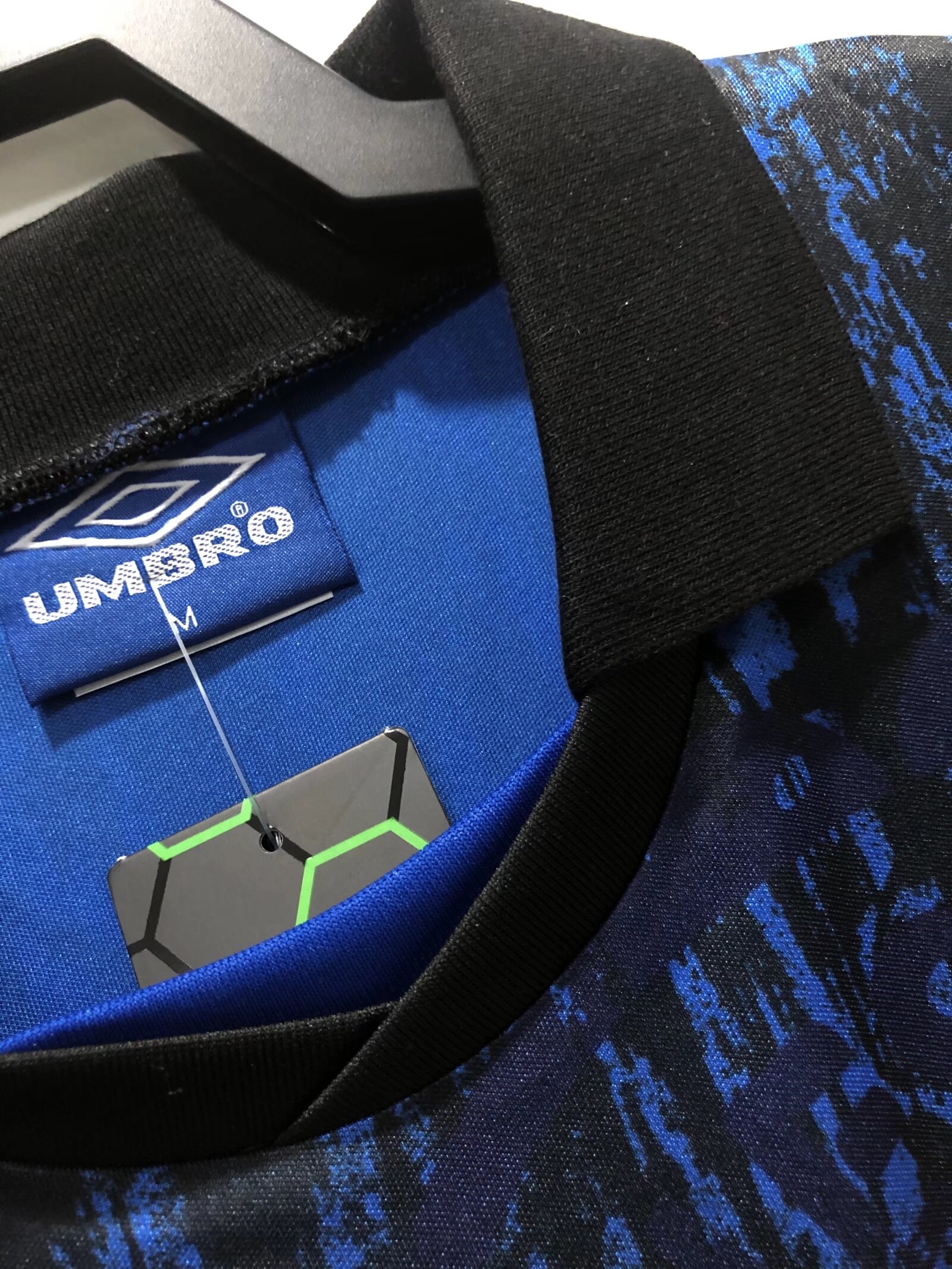 1993 Manchester United black and blue retro jersey