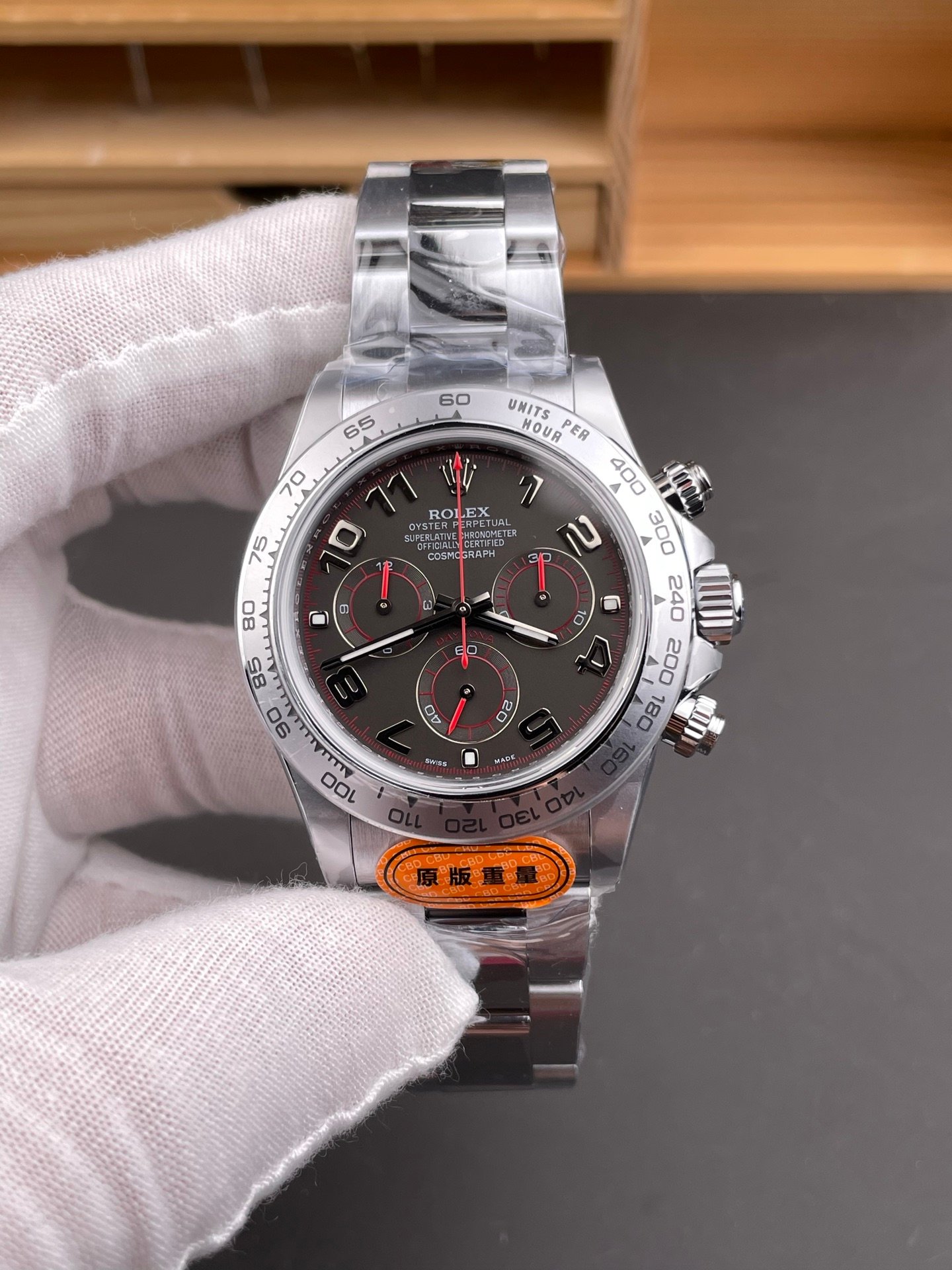 Rolex Daytona White Gold Red Devil