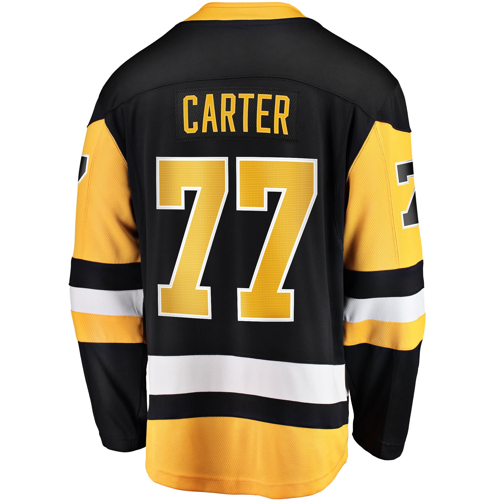 Jeff Carter Pittsburgh Penguins Fanatics Home Breakaway Replica Jersey – Black