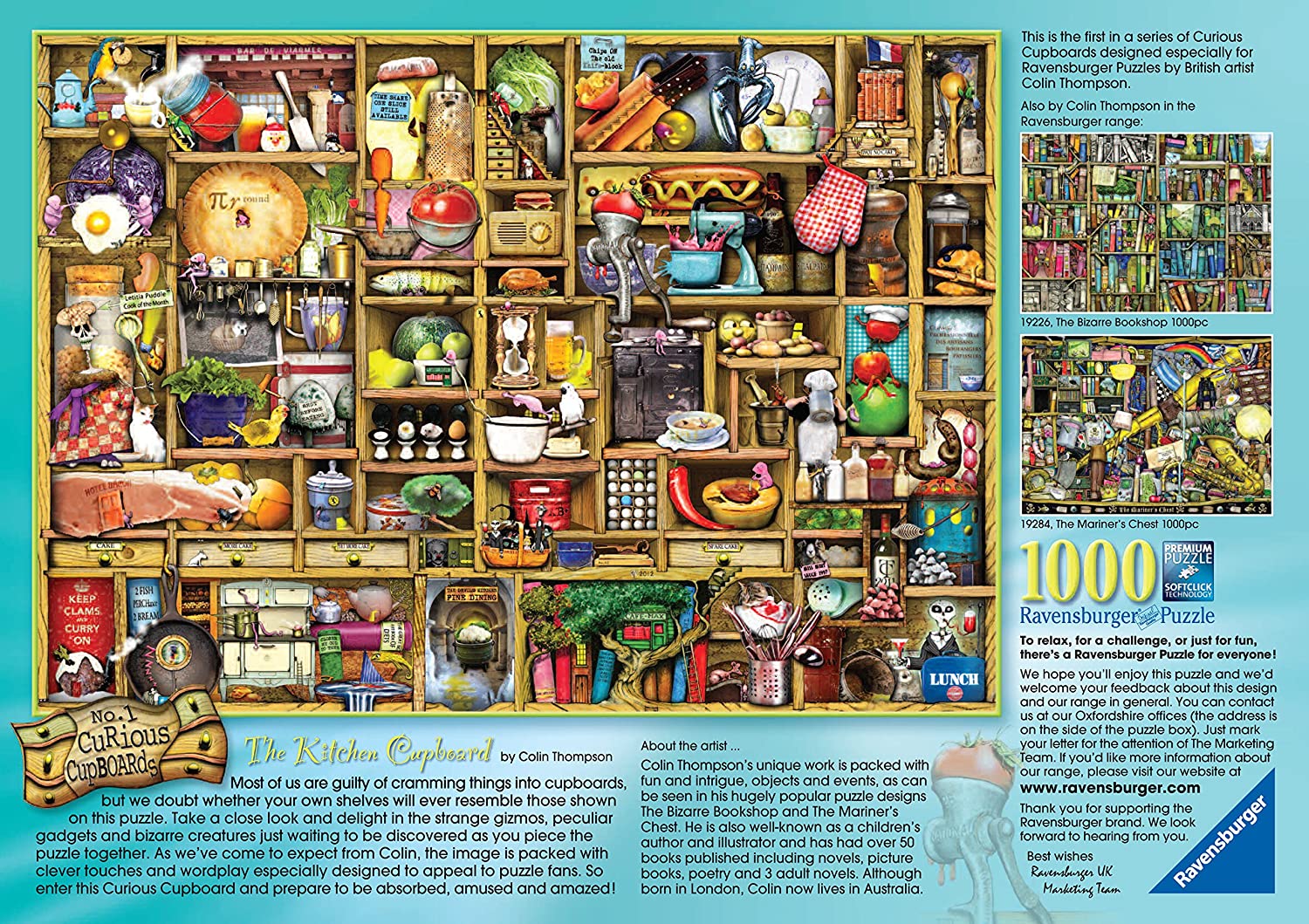The Kitchen Cupboard – 1000 Piece Jigsaw Puzzle (Ravensburger)