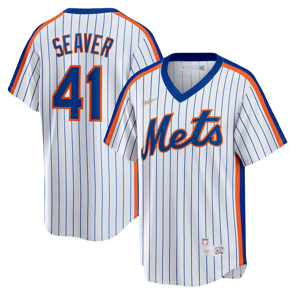 Men's New York Mets Tom Seaver Home Cooperstown Collection Player Jersey - White