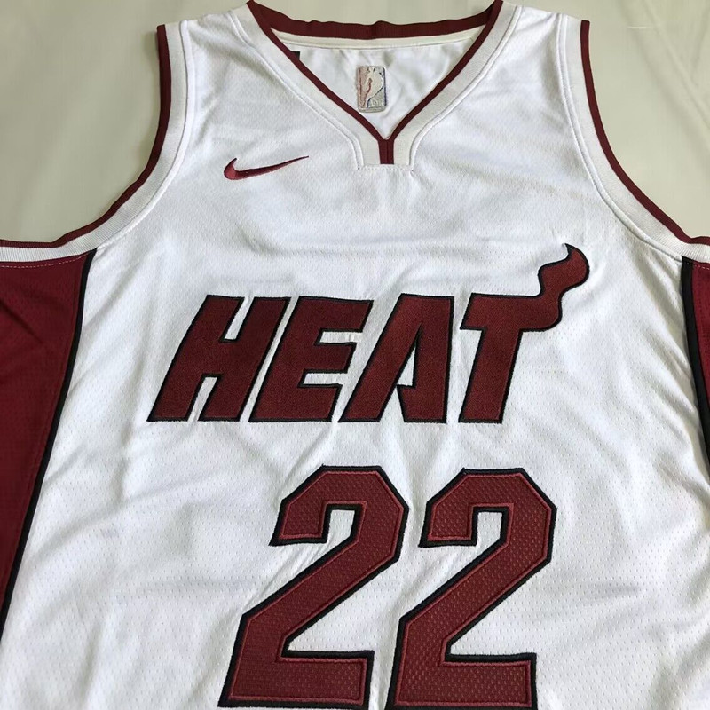 Jimmy Butler Miami Heat White  22 MN