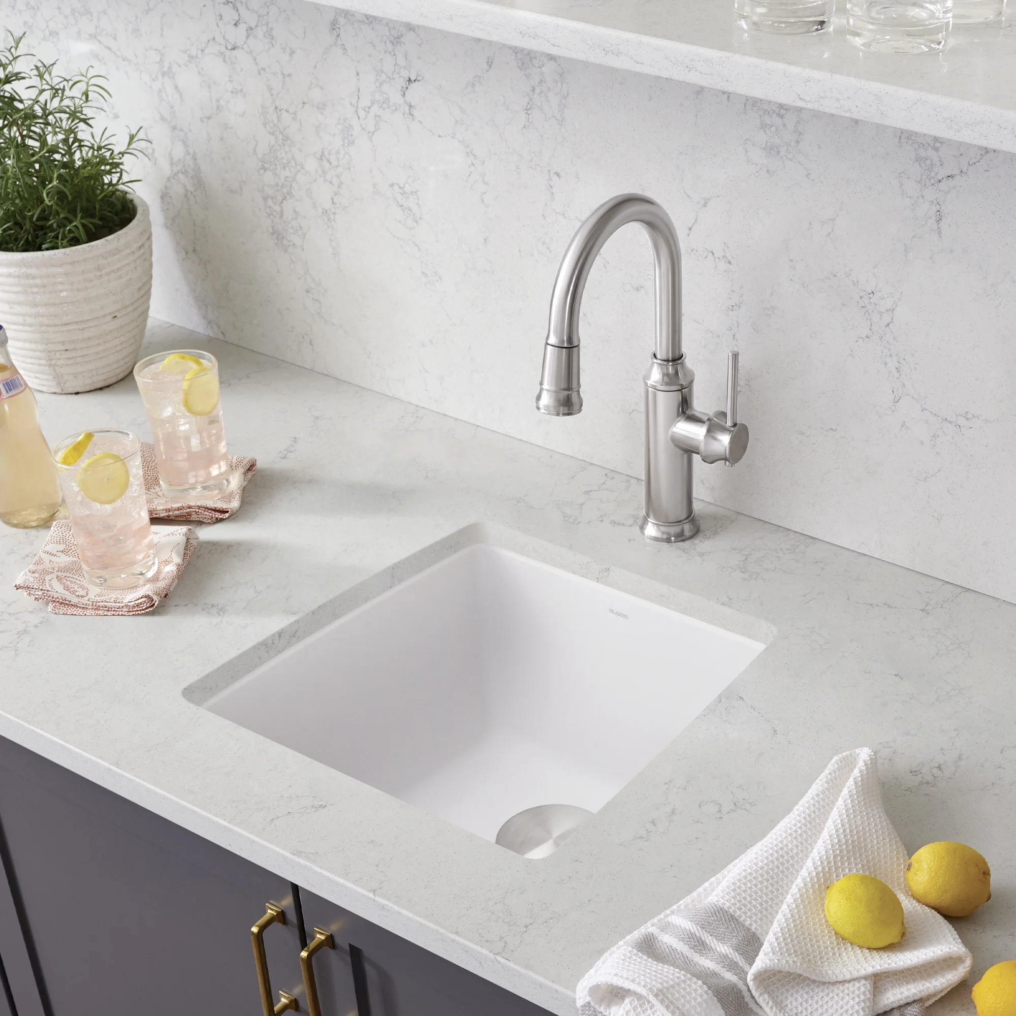 Blanco PERFORMA Bar Bowl SILGRANIT Sink White