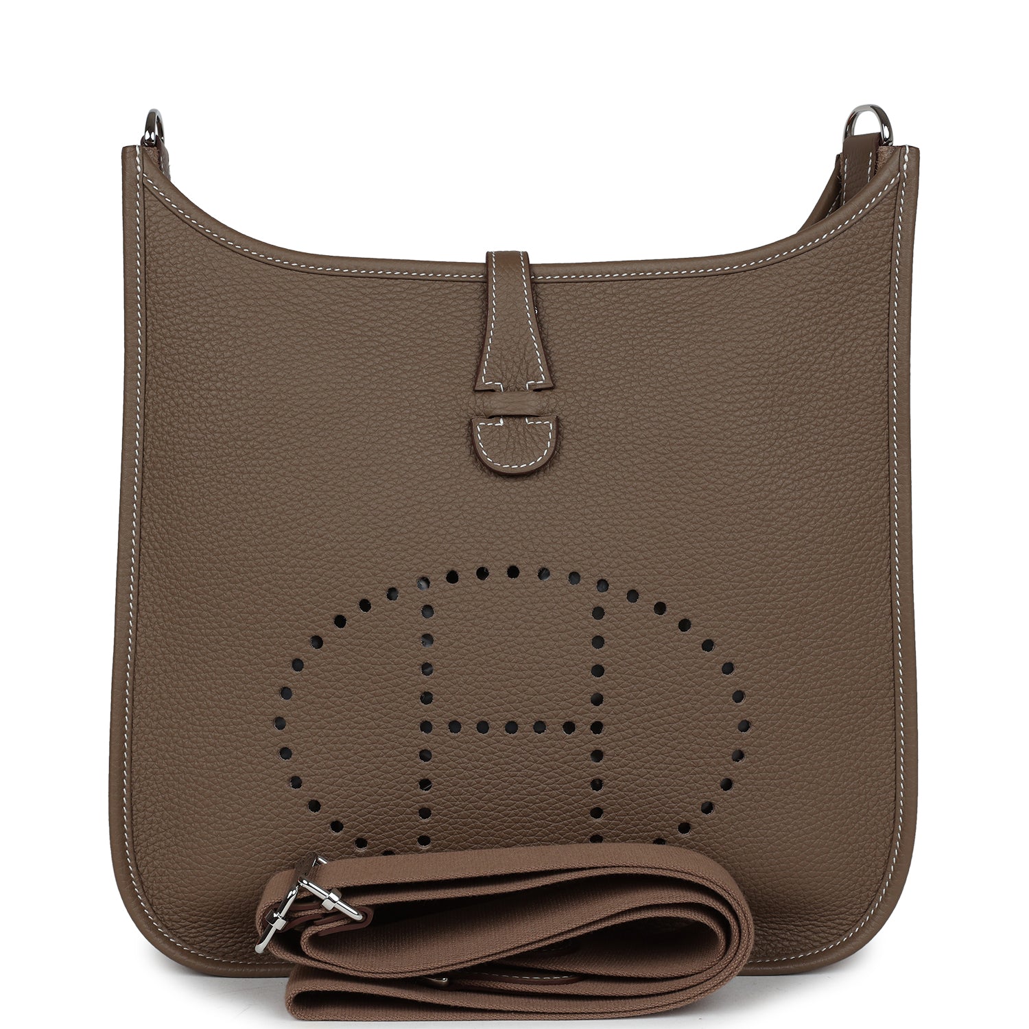 Evelyne III PM Etoupe Clemence Palladium Hardware