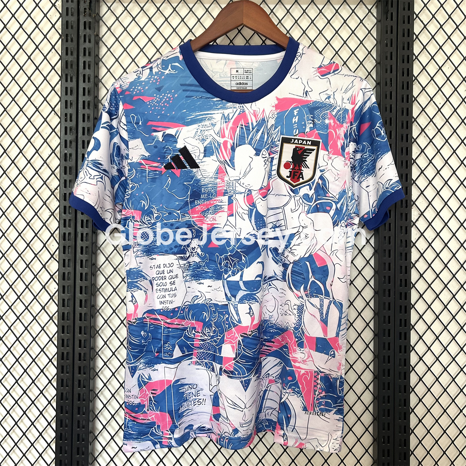 Japan 25-26 Blue Vegeta Comic Slice Special Edition Jersey - Fans Version