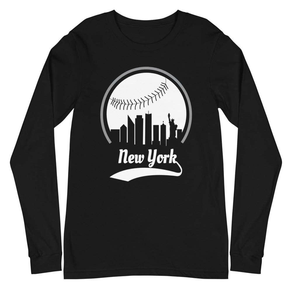 Unisex New York Yankees Baseball Long Sleeve Tee Shirt